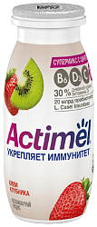 Кисломолочный продукт АКТИМЕЛЬ киви клубника с цинком бзмж 1.5% 95г