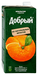 Нектар ДОБРЫЙ апельсин 2л