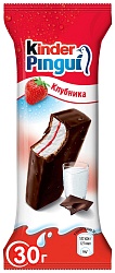 Пирожное КИНДЕР Пингви клубника 23.7% 30г