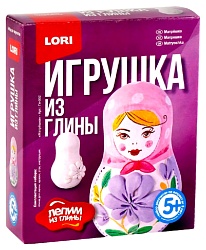 Игрушка из глины ЛОРИ Матрешка арт.Гл-002