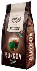 Кофе ЖИВОЙ КОФЕ бурбон молотый м/у 200г