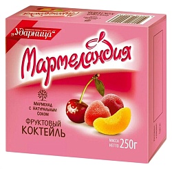 Мармелад МАРМЕЛАНДИЯ Фруктовый коктейль 250г