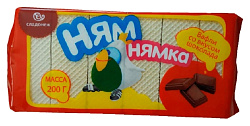 Вафли СЛАДОНЕЖ Ням-нямка шоколад 200г