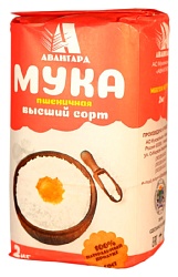 Мука АВАНГАРД пшеничная в/с м/у 2кг