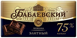 Шоколад БАБАЕВСКИЙ Элитный горький 200г