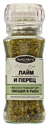 Смесь САНТА МАРИЯ перец лайм мельница ст/б 90г