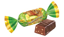 Конфеты НШФ Медвежонок с кукурузными шариками весовые