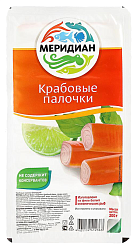 Крабовые палочки МЕРИДИАН Традиционные охл 200г