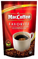 Кофе МАК КОФЕ Фаворит растворимый м/у 150г