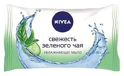 Крем-мыло туалетное НИВЕЯ Свежесть зеленого чая 90г