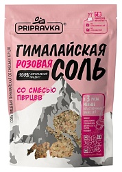 Соль ПРИПРАВКА Гималайская со смесью перцев 200г