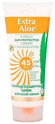 Крем солнцезащитный ЭКСТРА АЛОЭ SPF45 с репелентным эффектом 100мл
