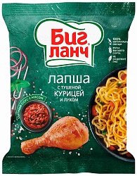 Лапша б/п КУХНЯ БЕЗ ГРАНИЦ с курицей и луком 75г