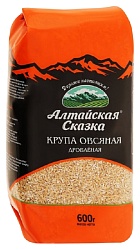 Овсяная крупа АЛТАЙСКАЯ СКАЗКА дробленая м/у 600г
