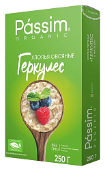 Овсяные хлопья ПАССИМ Органические 250г