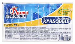 Крабовые палочки БУХТА ИЗОБИЛИЯ с/м 200г