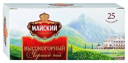 Чай МАЙСКИЙ Высокогорный черный 25пак