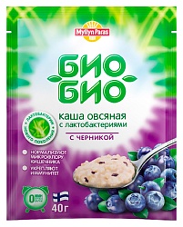 Каша овсяная МЮЛЛИН ПАРАС с черникой м/у 40г