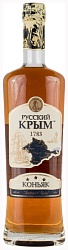 Коньяк РУССКИЙ КРЫМ Три Звездочки 3 года 40% ст/б 0.5л
