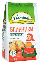 Смесь АЛЕЙКА пшеничная для приготовления блинчиков м/у 500г