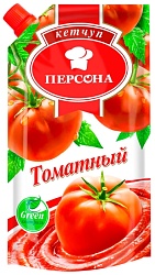 Кетчуп ПЕРСОНА томатный д/пак 450г