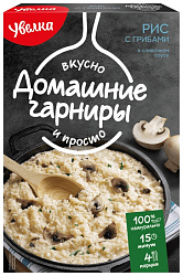 Гарнир УВЕЛЬСКИЕ КРУПЫ Рис с грибами карт/уп 300г
