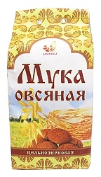 Мука ДИВИНКА овсяная цельнозерновая м/у 700г