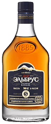 Коньяк ЭЛЬБРУС 5 лет 40% ст/б 0.25л