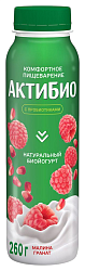 Биойогурт АКТИБИО малина гранат бзмж 1.5% 260г