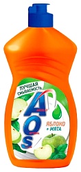 Средство для мытья посуды АОС Яблоко мята 450мл