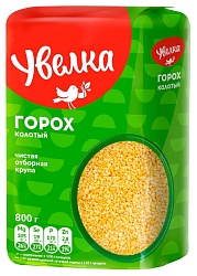 Горох УВЕЛЬСКИЕ КРУПЫ колотый м/у 800г