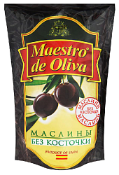 Маслины МАЭСТРО ДЕ ОЛИВА б/к м/у 170г