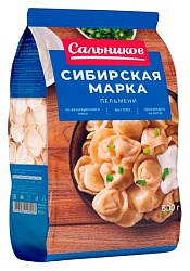 Пельмени САЛЬНИКОВ Сибирская марка 800г