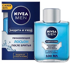 Лосьон после бритья НИВЕЯ Защита и уход увлажняющий 100мл