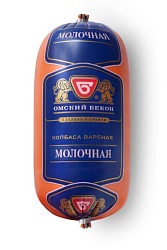 Колбаса ОМСКИЙ БЕКОН молочная вареная 450г