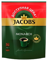 Кофе ЯКОБС Монарх растворимый м/у 38г