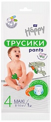 Подгузники-трусики БЕЛЛА ХЭППИ Макси 8-14кг 1шт