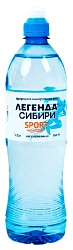Мин.вода ЛЕГЕНДА СИБИРИ Спорт негазированная пэт 0.75л