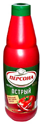 Кетчуп ПЕРСОНА острый пэт 900г