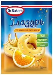 Глазурь ДОКТОР БЕЙКЕРС со вкусом цитруса м/у 90г