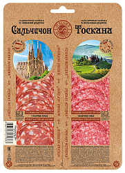 Колбаса ИНЕЙ Тоскана нарезка с/к 100г