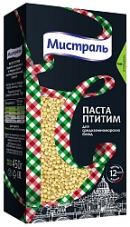 Паста МИСТРАЛЬ Птитим карт/уп 450г