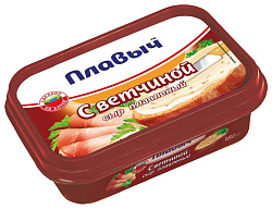 Сыр плавленый ПЛАВЫЧ с ветчиной бзмж 45% 180г