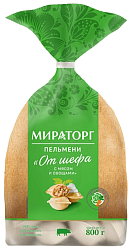 Пельмени МИРАТОРГ От шефа с мясом и овощами 800г