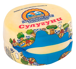 Сыр ДЕРЕВЕНСКОЕ МОЛОЧКО Сулугуни бзмж 45% 300г