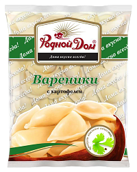 Вареники РОДНОЙ ДОМ с картофелем 900г