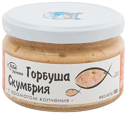 Рыба рубленая ЕВРОПРОМ горбуша скумбрия с ароматом копчения 180г