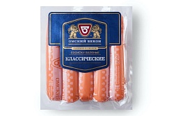 Сосиски ОМСКИЙ БЕКОН Классические 540г