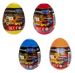 Игрушка Модель машины яйцо сюрприз 1:60 в ассортименте
