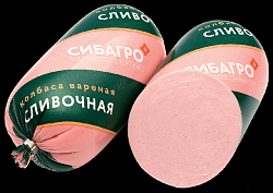 Колбаса СИБАГРО сливочная 450г